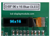 透明なOLEDの表示モジュール0.69インチ96x16サポートI2c SSD1306 I2Cインターフェイス