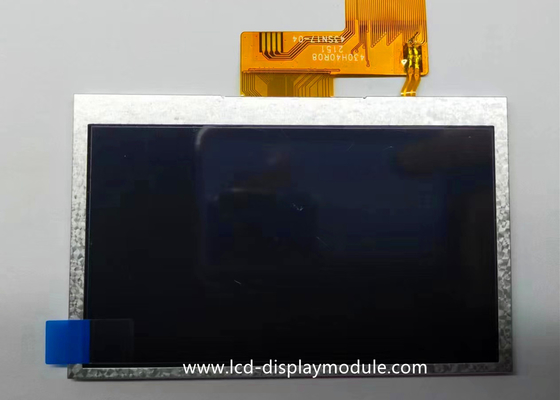 4.3 インチ 480 RGB * 272 解像度 全視方向 抵抗 触覚画面 高明るさ