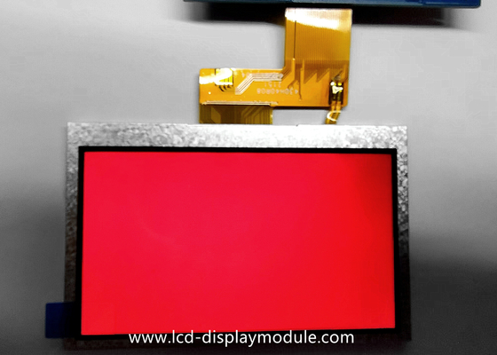 4.3 インチ 480 RGB * 272 解像度 全視方向 抵抗 触覚画面 高明るさ
