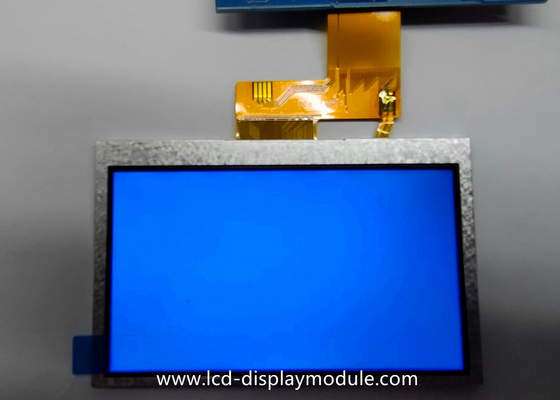 4.3 インチ 480 RGB * 272 解像度 全視方向 抵抗 触覚画面 高明るさ